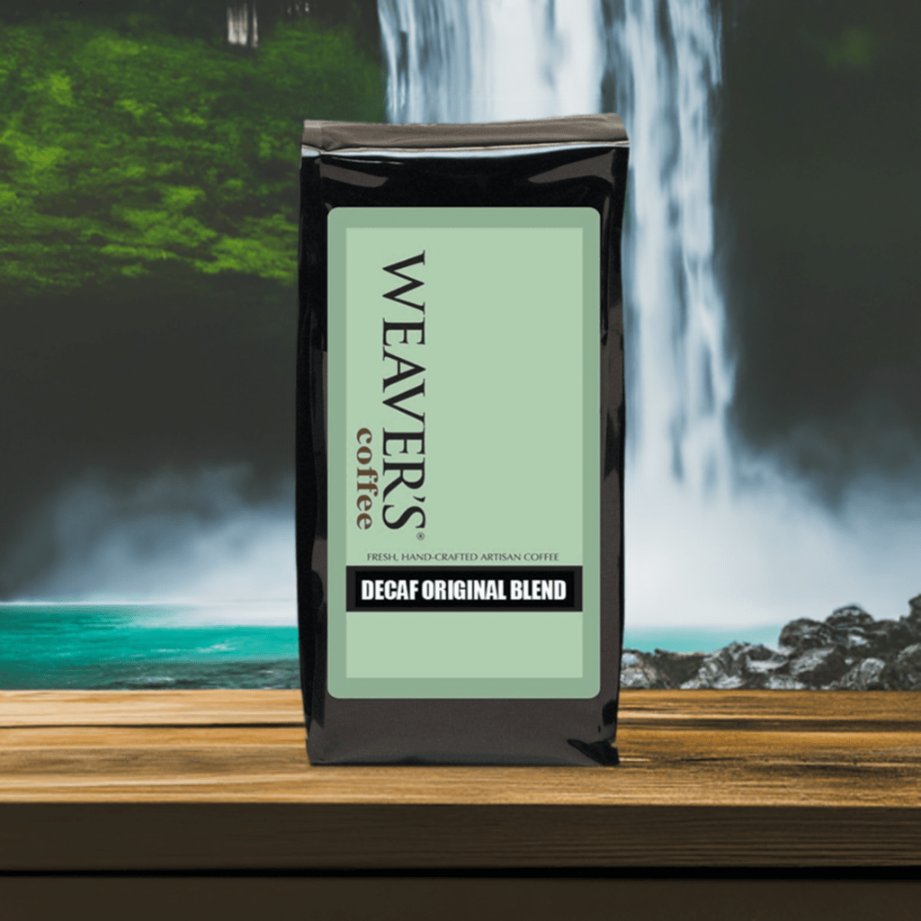 weaverscoffee.sbs Coffee bag of Decaf Coffee Original Blend.