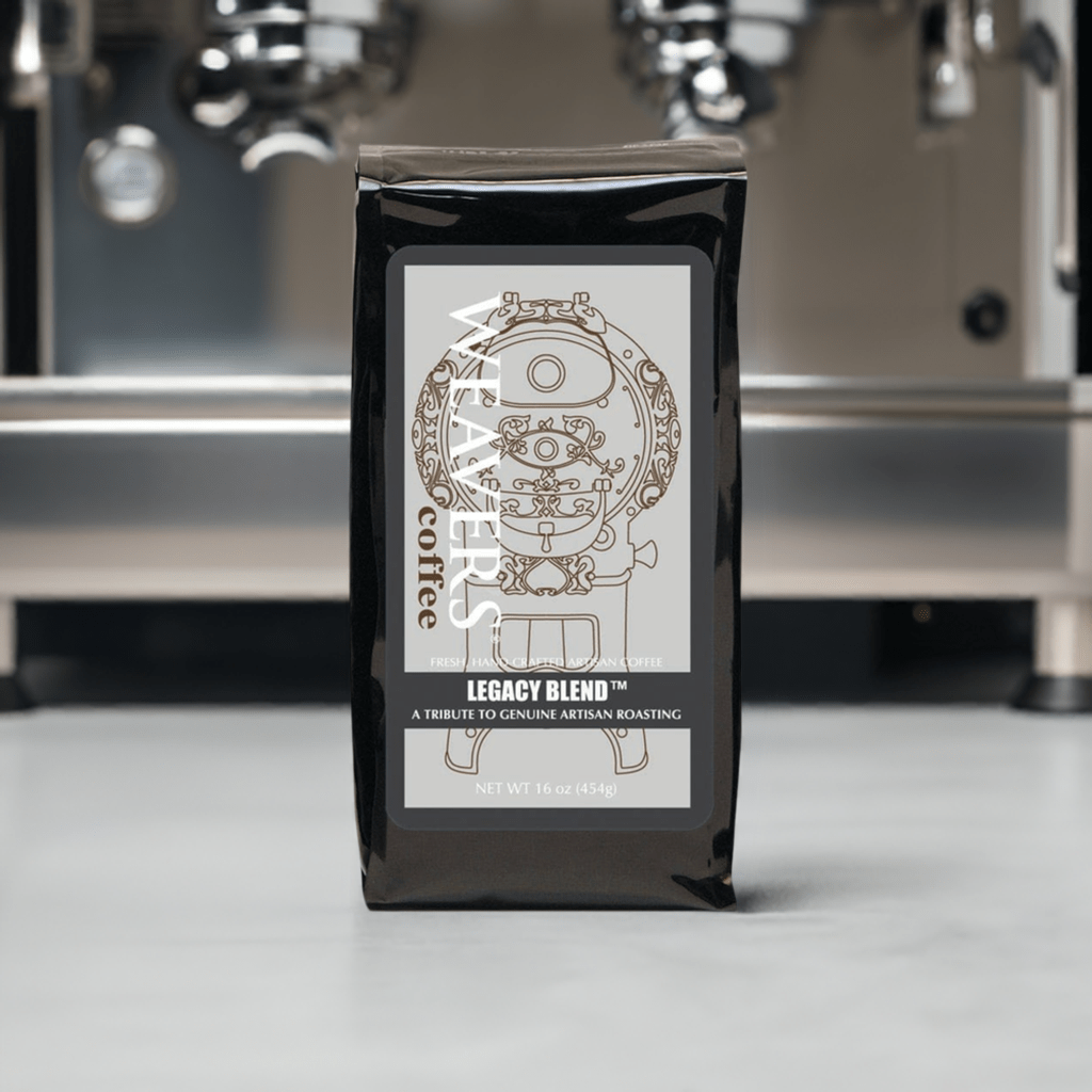 weaverscoffee.sbs Coffee bag of Legacy Blend Coffee.