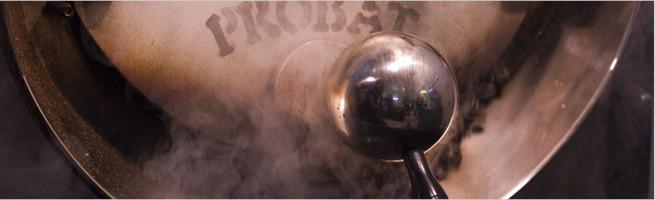 weaverscoffee.sbs Image of a Probat Coffee roaster where we roast the House Coffee Blend.